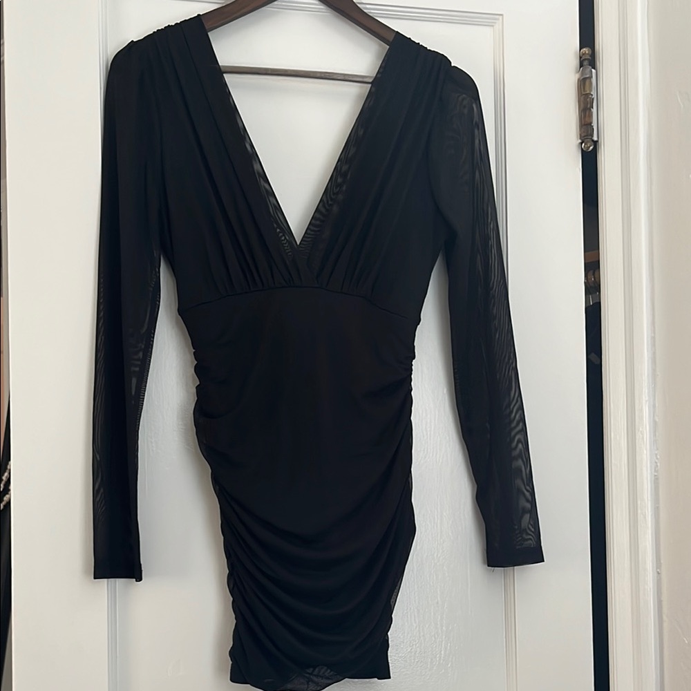 Sheer Mini Dress